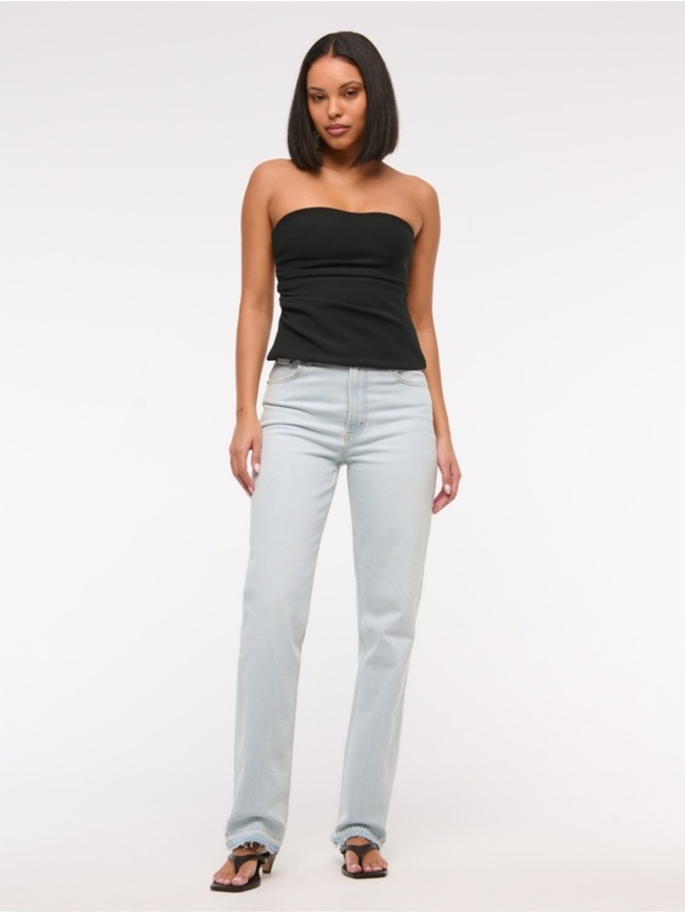 Abercrombie 90s high rise Women'sStraight Jeans